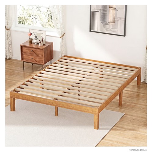 Full size wood bed - size, 12