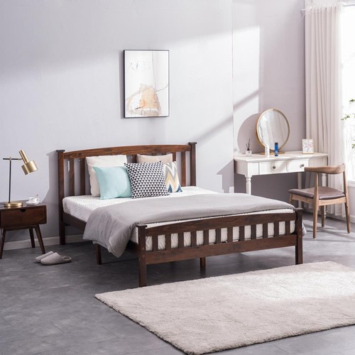 New wood bed - new, frame