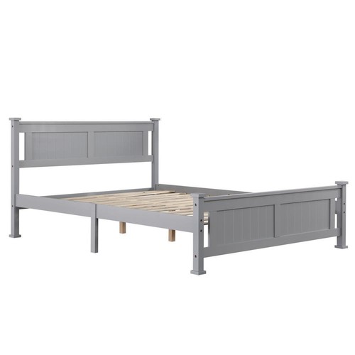 Sturdy wood bed - wood, frame
