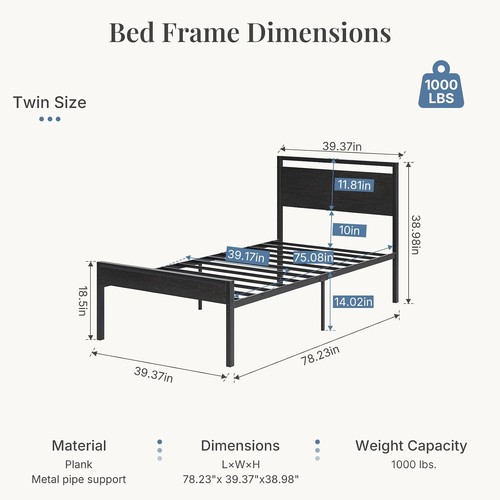 Bed frame - bed,