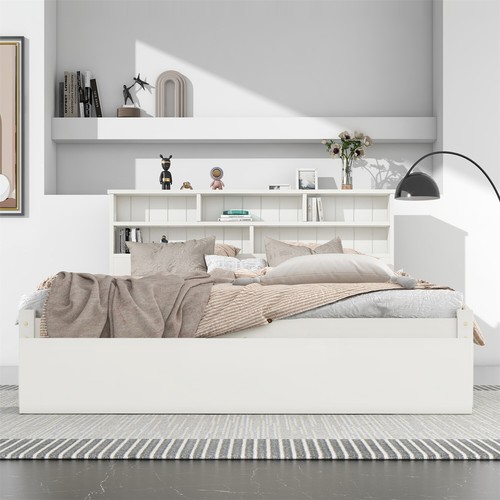 4ft6 double wooden - double, frame