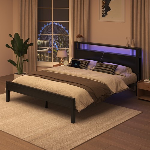 Led light bed frame - led,