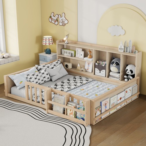 Full size kids wooden platform - size,
