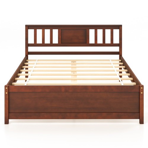 Full size wooden platform - full, bed