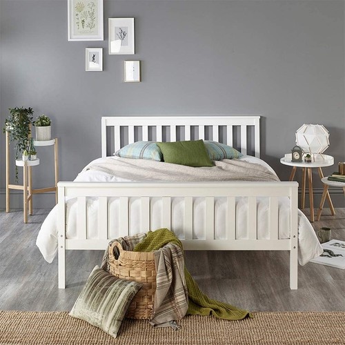 Double bed solid wood - solid,