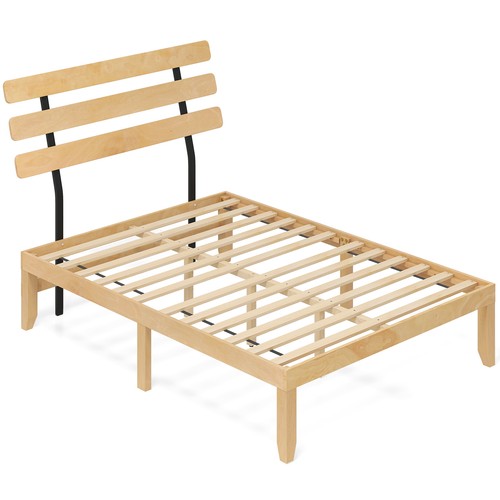 Double size wooden bed frame - size,