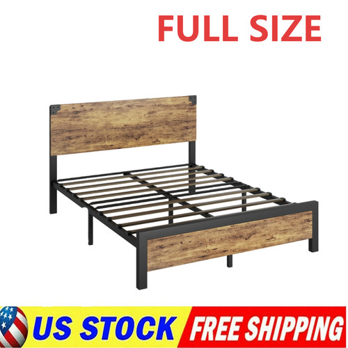Bed frame full - ✨bed, with