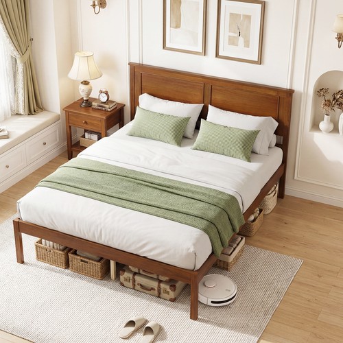 Full size bed frame farmhouse - full,