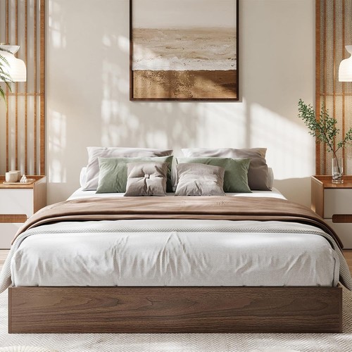 Bed frame wood - bed,