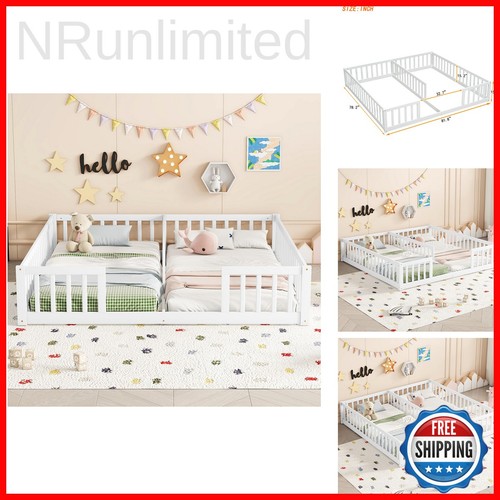 Yopto double twin floor bed - yopto,