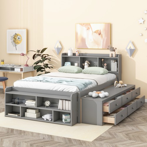 Wooden full size bed - full,