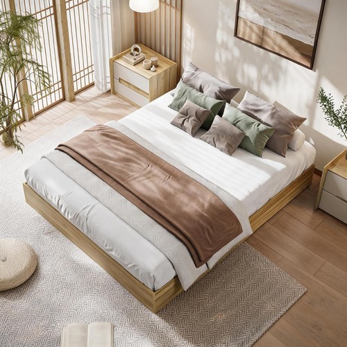 Modern wooden double - double, bed