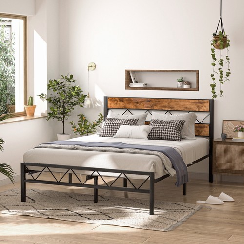 Twin full queen size bed - bed, frame